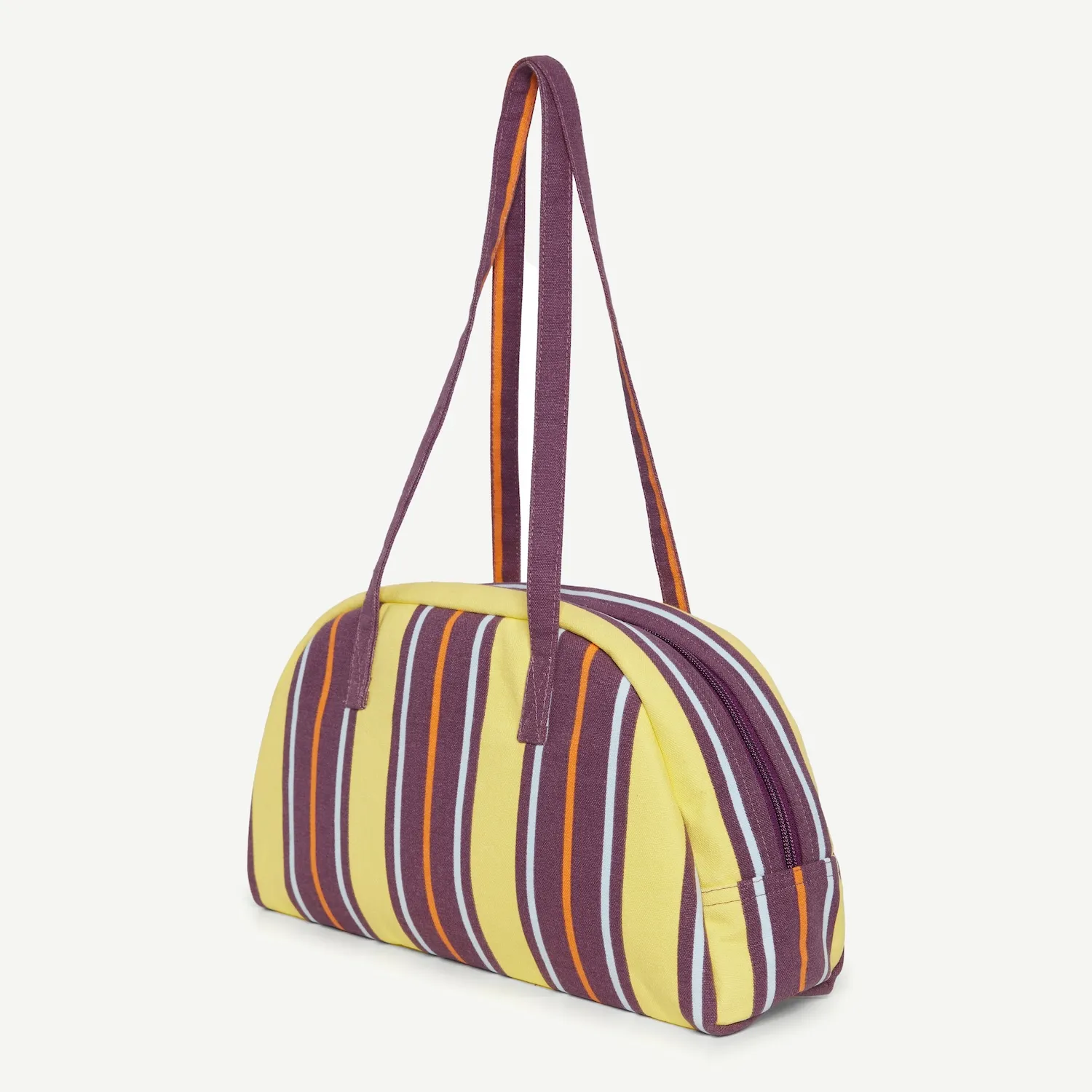 Arc Organic Cotton - Plum & Custard - Image 3