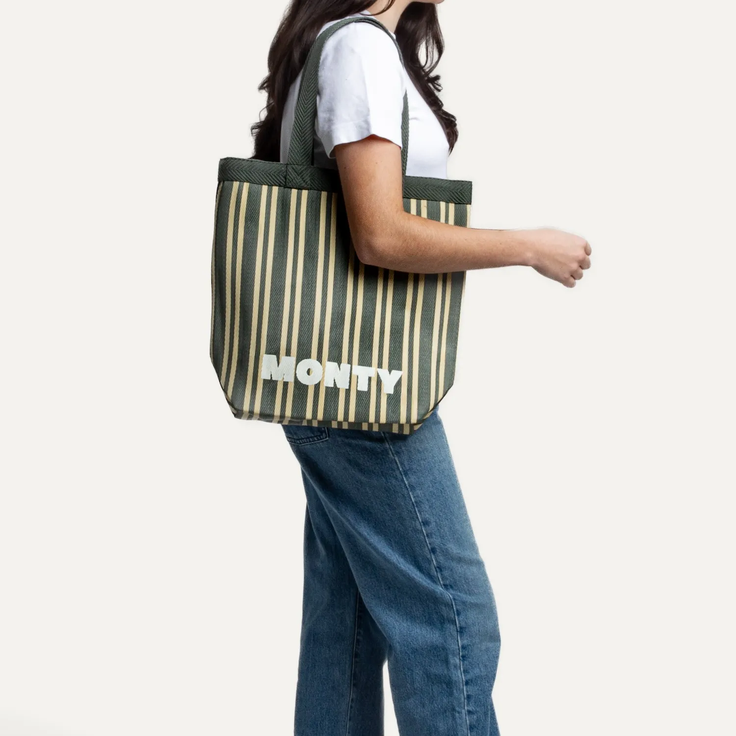Shopper Recycled Nylon - Olive & Zest - Image 3