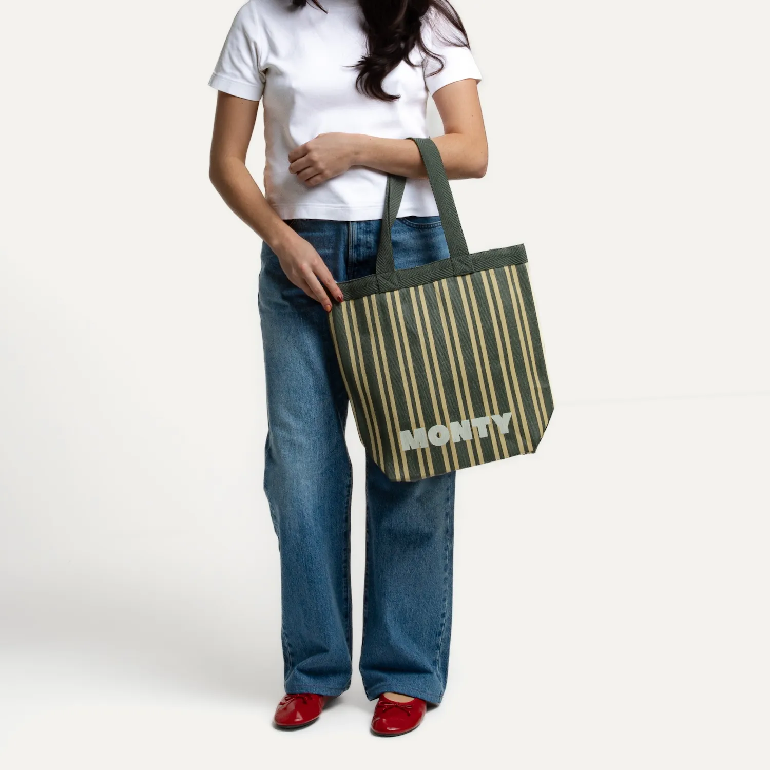 Shopper Recycled Nylon - Olive & Zest - Image 4